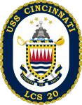 USS Cincinnati (LCS 20) Logo