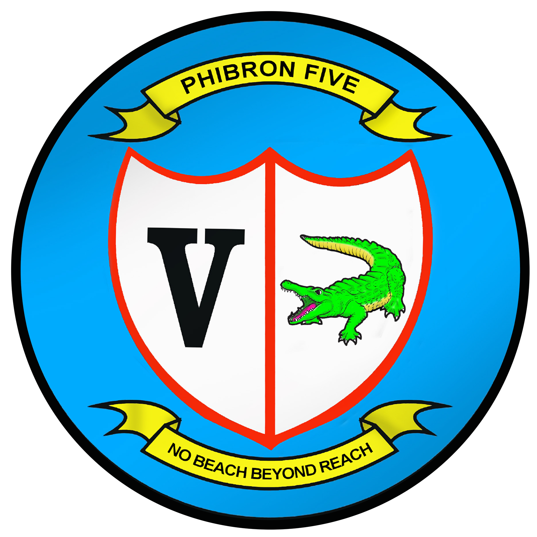 Commander, Amphibious Squadron (COMPHIBRON) 5 Logo