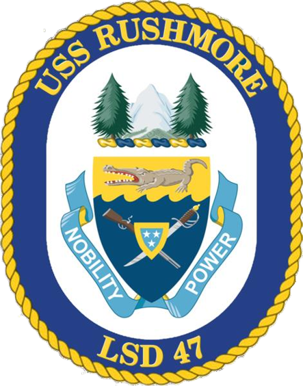USS Rushmore (LSD 47) Logo
