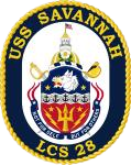 USS Savannah (LCS 28) Logo