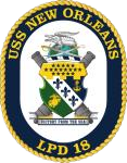 USS New Orleans (LPD 18) Logo