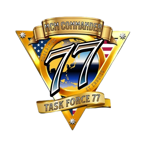 Commander, Mine Countermeasures Squadron (COMCMRON) 7 Logo