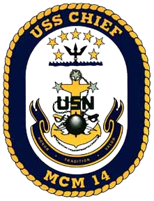 USS Chief (MCM 14) Logo